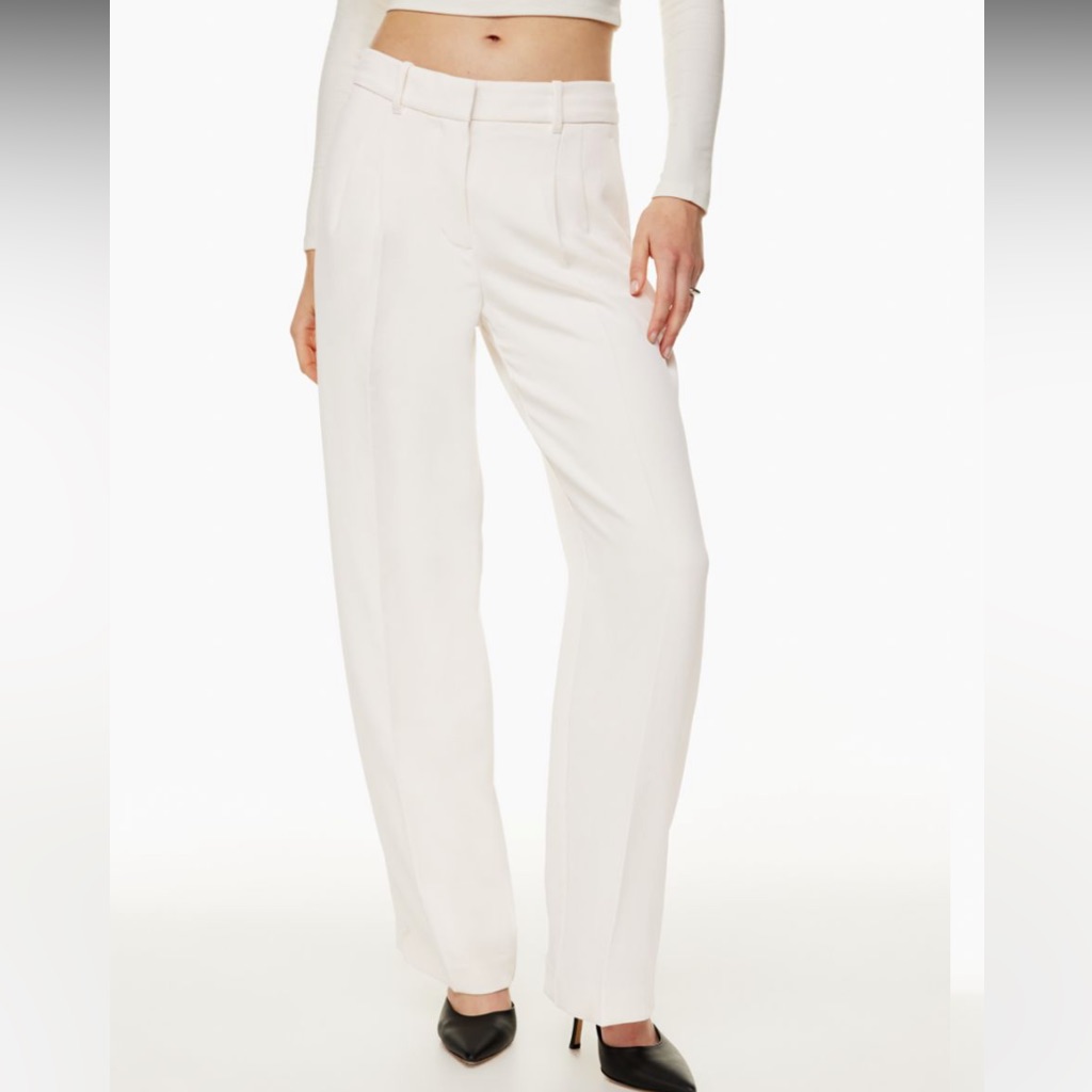 Aritzia Wilfred Effortless Low Rise Pant